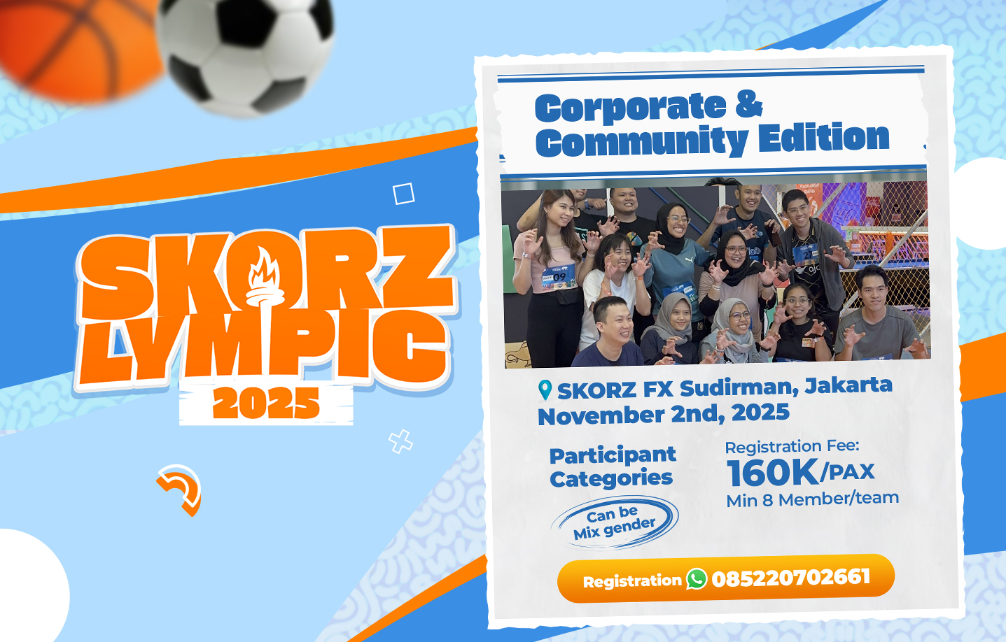 SKORZLYMPIC FX 2025: Corporate & Community Edition